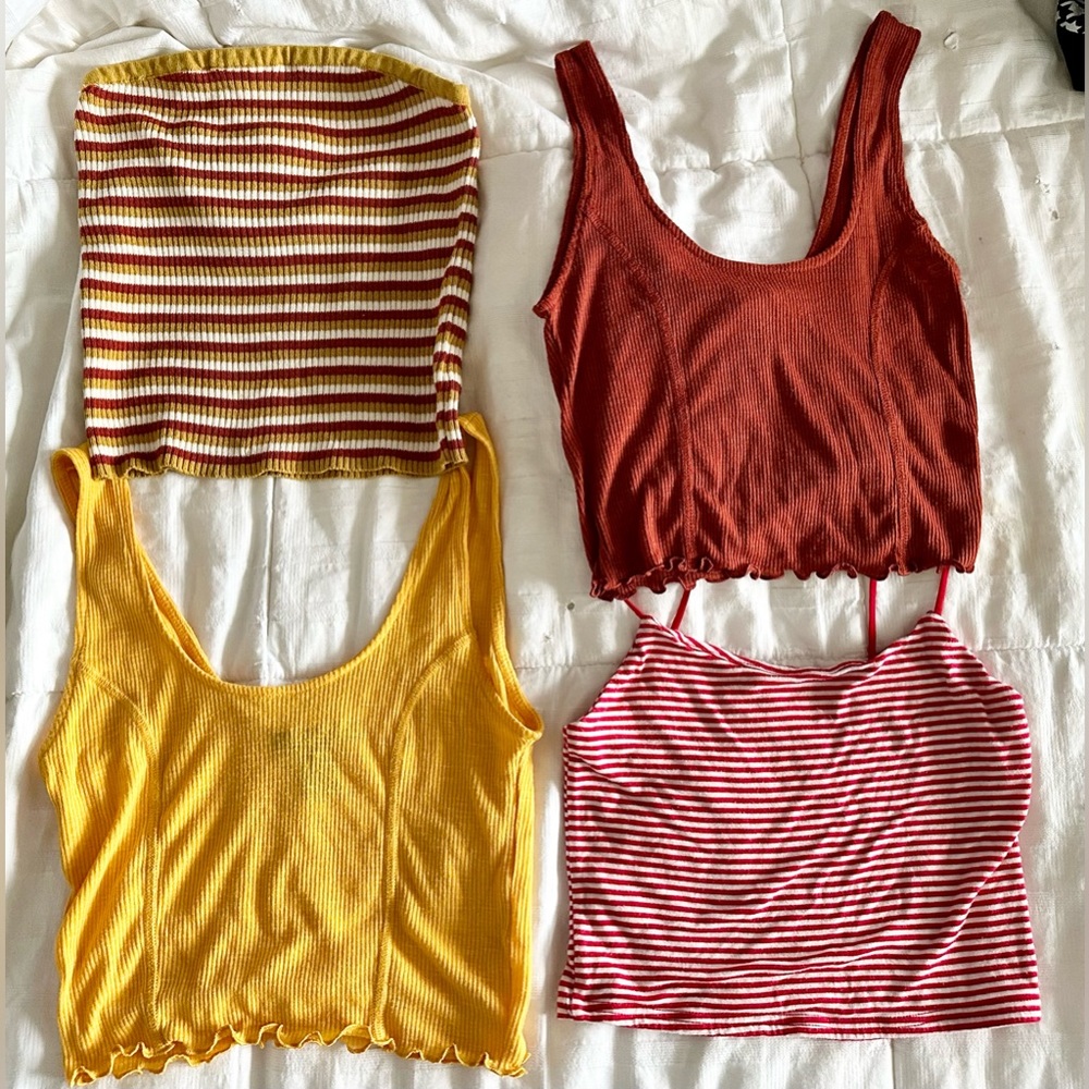 Pacsun, American Eagle, and Forever 21 top bundle